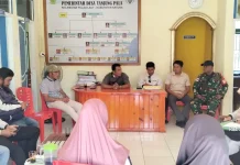 Babinsa Kawal Musyawarah Bumdesma Tanjung Pala
