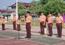 Wabup Natuna Buka Karantina Pemantapan Kontingen Jamnas XII