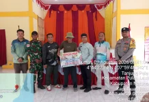 Babinsa Hadiri Penyaluran BLT DD Tanjung Pala
