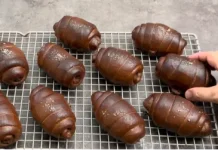 Resep Triple Choco Salt Bread