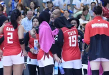 Indonesia Takluk Tiga Set Langsung dari Thailand
