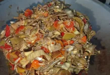 Kreasi Kuliner Lokal Resep Tumis Jantung Pisang ala Rina