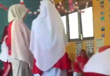 Guru PAUD Bunguran Selatan Semarakkan HUT RI