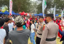 Polsek Bunguran Timur Hadirkan Rasa Aman di Pesta Rakyat