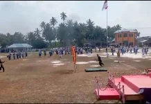 Atraksi Bola Api Meriahkan HUT RI di Bunguran Utara
