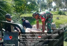Babinsa Kadur Pererat Silaturahmi Warga