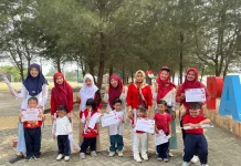 PAUD Teratai Lanal Gelar Lomba Meriahkan HUT RI