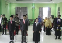 Empat Kepala KUA dan Satu Pejabat Fungsional
