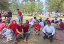 Family Gathering Dispar Natuna Meriahkan HUT RI