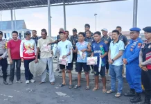 Ikan Pari Seberat 7,8 Kg Pemenang Lomba Mancing