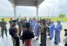Bupati dan Unsur Forkopimda Menyambut Pangkosek II