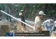 Desa Sepempang Terapkan Penggiliran Air Bersih