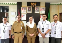 Pegadaian Gandeng Pemkab Natuna Gelar Literasi Keuangan dan Senam Massal