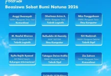 Siswa MAN 1 Natuna Lolos Universitas Pertamina