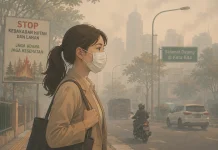 Kabut Asap Selimuti Ranai, Warga Diimbau Jaga Kesehatan