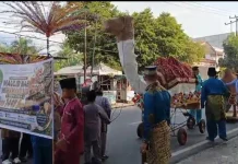 Pawai Maulid Nabi Meriahkan Serasan