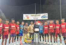 Tim Voli Putra Sepempang Angkat Trofi Juara Turnamen Kelarik Utara Cup 2026
