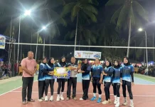 Turnamen Voli Antar Desa Natuna Meriah