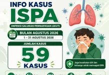 Kasus ISPA di Serasan Timur Capai 59 Pasien