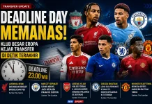 Bursa Transfer Eropa Memasuki Hari Terakhir, Kejutan Masih Terbuka