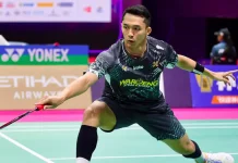 Jonatan Christie Amankan Tiket 16 Besar China Masters