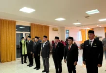 Bupati Natuna Lantik Enam Pejabat Fungsional BPBD