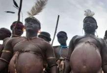 Tradisi Kehidupan Budaya Unik Dari Suku Bodi dari Ethiopia