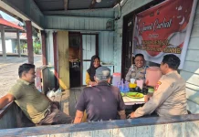 Jumat Curhat di Letung, Polisi dan Warga Jemaja Perkuat Sinergi Jaga Kamtibmas