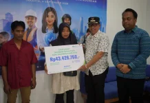 BPJS Natuna Serahkan Santunan Kematian