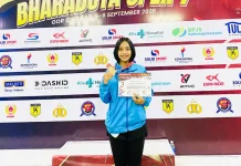 Personel Lanud RSA Natuna Naik Podium Kejurnas Karate