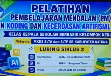 Pelatihan Pembelajaran Mendalam dan Koding Digelar