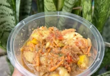 Resep Rujak Serut Kuah Kacang Segar Pedas, Cocok untuk Jualan