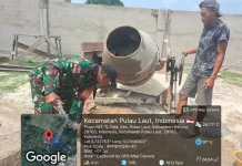 Babinsa Bantu Pekerja KDKMP Tanjung Pala