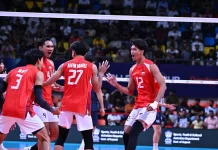 Skuad Voli Putra Indonesia di Asian Games 2026