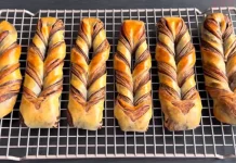 Coklat twist Bread