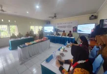 Wabup Natuna Jarmin Menghadiri Rakor Penilaian Percontohan Desa Anti Korupsi