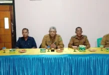 Camat Bunguran Batubi Evaluasi Desa Sedanau Timur