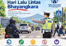 22 September Diperingati sebagai Hari Lalu Lintas Bhayangkara