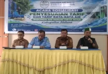 PDAM TIRTA NUSA Natuna Secara Masif Sosialisasikan Penyesuaian Tarif Air