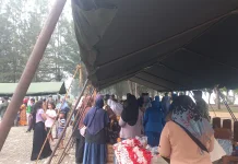 Bazar TNI Sediakan Kebutuhan Pokok Harga Terjangkau
