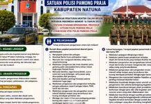 Satpol PP Natuna Terapkan SOP Pengamanan