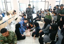 Lanud RSA Natuna Latih Siswa Sekolah Rakyat Belajar Selamatkan Nyawa