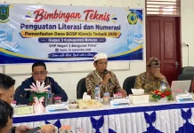 SMPN 2 Bunguran Timur Gelar Bimtek Literasi Numerasi