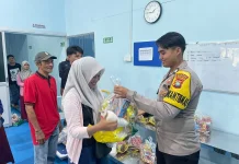 Kapolres Natuna Salurkan 37 Paket Sembako untuk Relawan SPPG