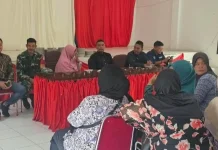 Babinsa Serka Hendry Hadiri Musyawarah RKP Desa Tanjung Setelung