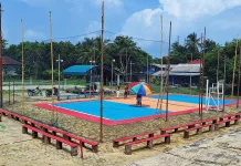 Bunguran Barat Gelar Turnamen Volly
