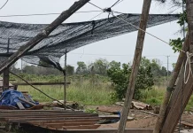Pembuatan Pompong Kayu di Natuna