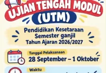 SKB Natuna Gelar Ujian tengah Modul Pendidikan Kesetaraan Semester Ganjil 2026