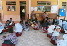 BDR Berakhir, SDN 001 Kelarik Barat Kembali Gelar Pembelajaran Tatap Muka