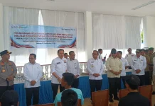 Kapolda Kepri Dampingi Ketua MPR Kunjungi Kampung Nelayan Merah Putih Natuna